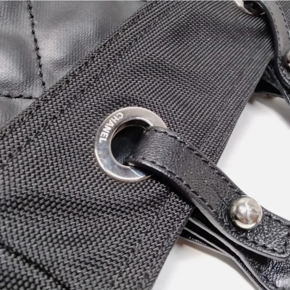 💎✨BEAUTIFUL✨💎AUTHENTIC CHANEL Tote Bag Black - Picture 8 of 16